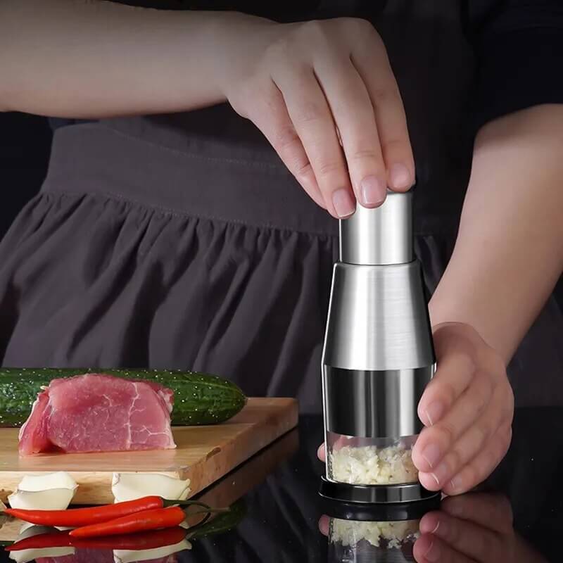 Easy Use Stainless Steel Veg Chopper for Home Cooking