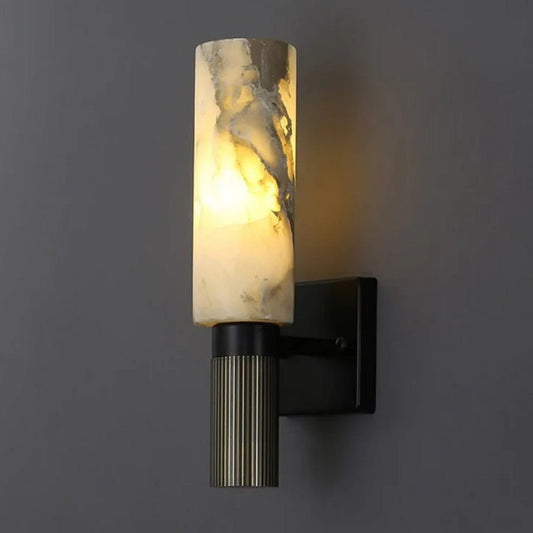 Elegant White Wall Lamp - Fesara