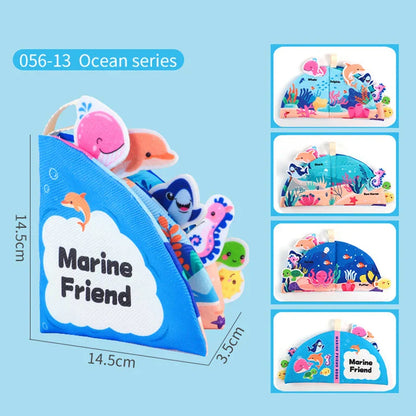 Sensory Baby Book - Interactive Touch & Feel Toy