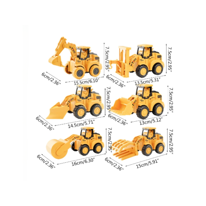 Fesara | Digger Construction Toy Set
