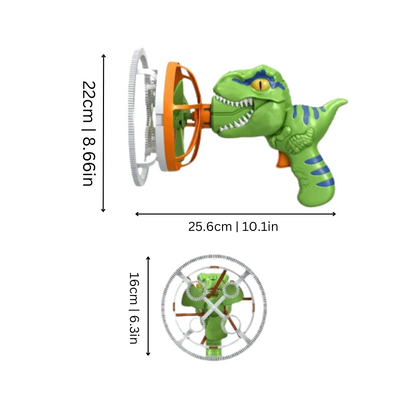 Fun Kids Dinosaur Bubble Blaster Machine
