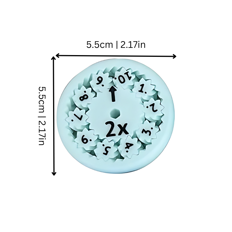 Colorful Learning Spin Math Toy