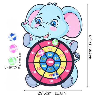 Colorful Dartboard Set