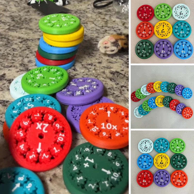 Fun Math Fidget Spinner Toy