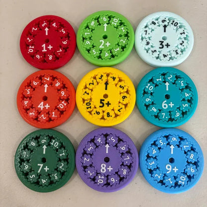 Fun Math Fidget Spinner Toy
