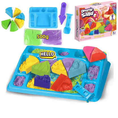 Fun Moldable Play Sand Kit for Kids