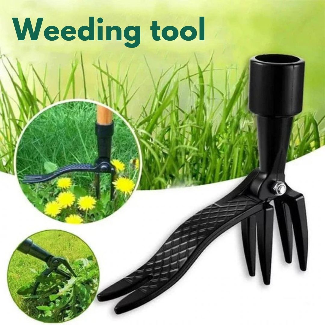 Easy Grip Garden Weeder with Strong Metal Claws