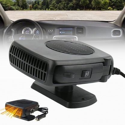 Compact 12V Car Heater Fan, Portable Defroster & Warmer - Fesara