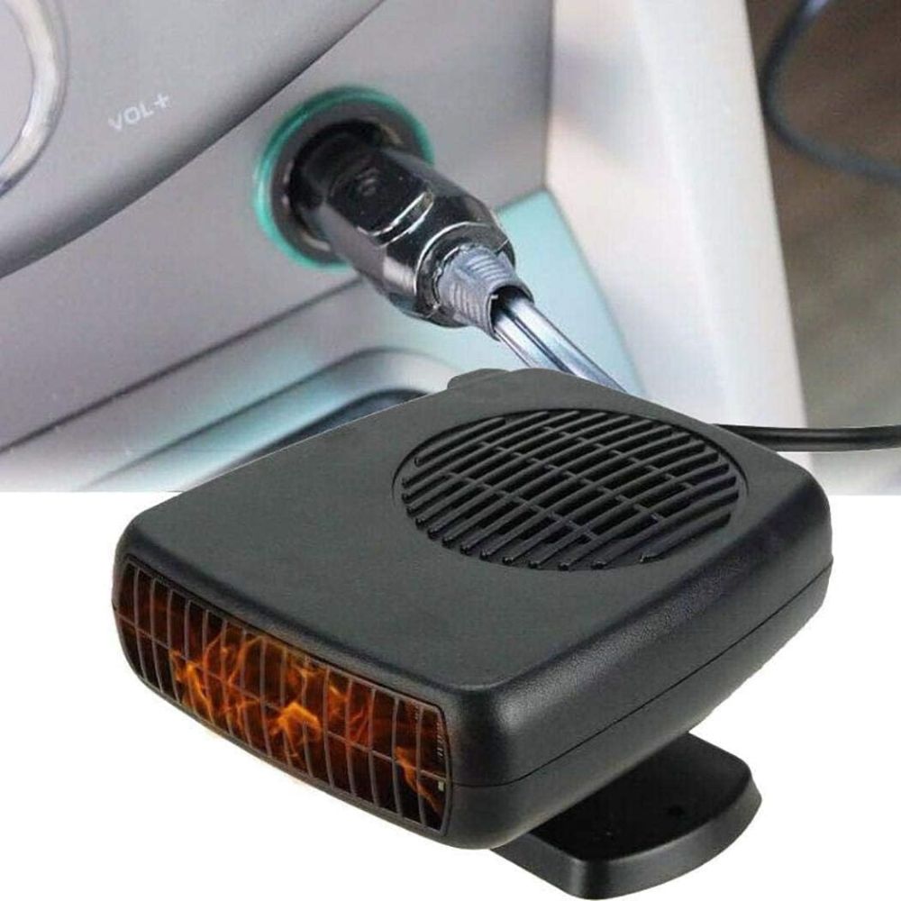 Compact 12V Car Heater Fan, Portable Defroster & Warmer