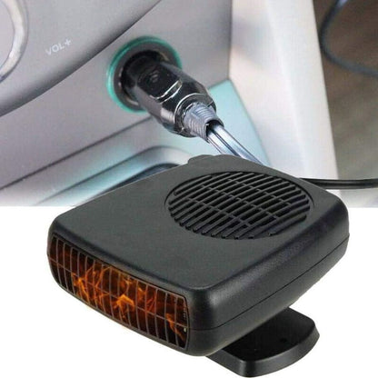 Compact 12V Car Heater Fan, Portable Defroster & Warmer