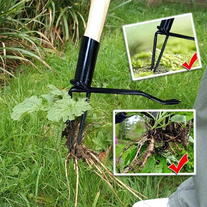 Easy Grip Garden Weeder with Strong Metal Claws