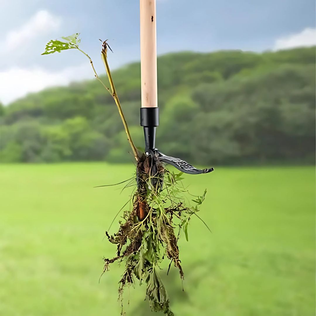 Easy Grip Garden Weeder with Strong Metal Claws