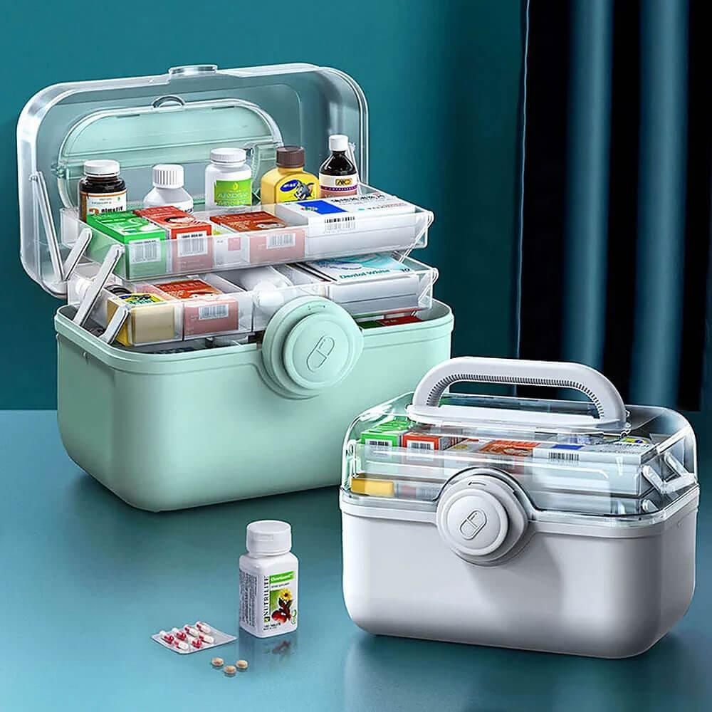 Portable Daily Pill Box Case - Fesara
