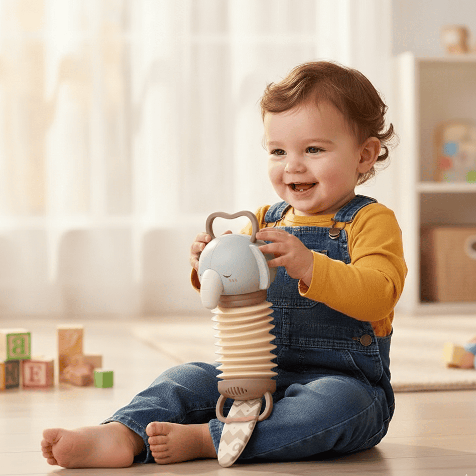 Baby Music Accordion Rattle Toy