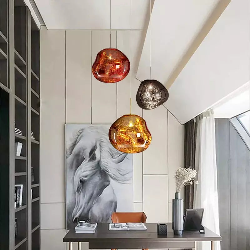 Beautiful Glass Pendant Light Fixture - Fesara