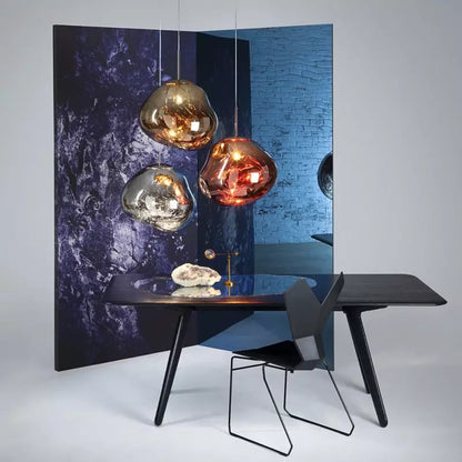 Beautiful Glass Pendant Light Fixture