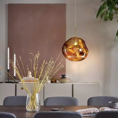 Beautiful Glass Pendant Light Fixture