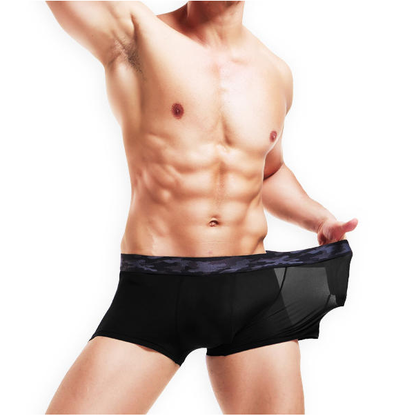 Cooling Men's Silk Boxer Briefs