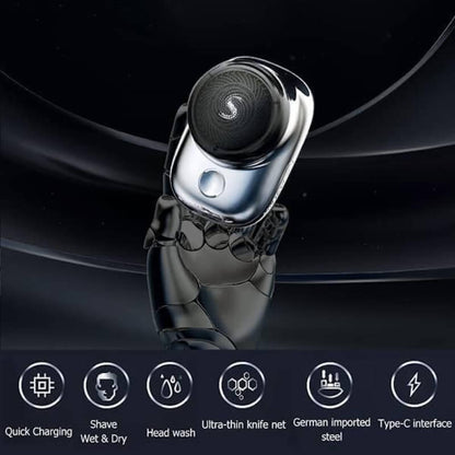 Compact Men's Rechargeable Shaver