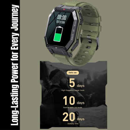 Military - Grade Adventure Smartwatch - Smartwatch - Wild Eye Vision