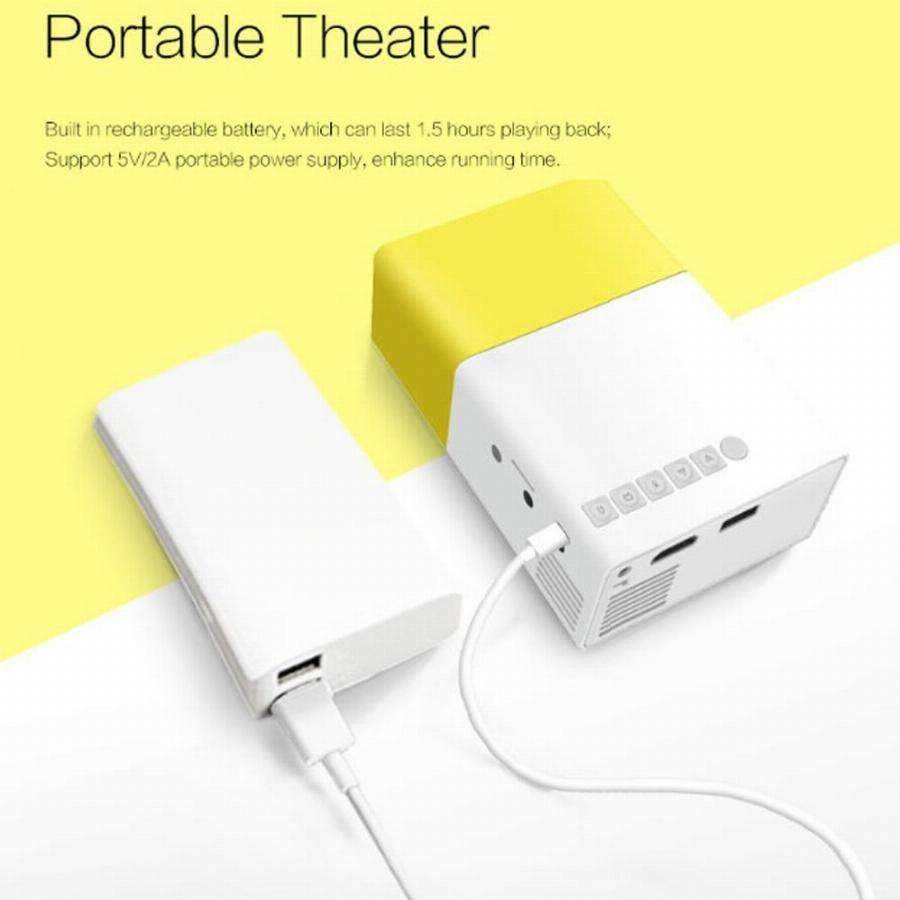 Compact Home Cinema Mini Projector - Fesara