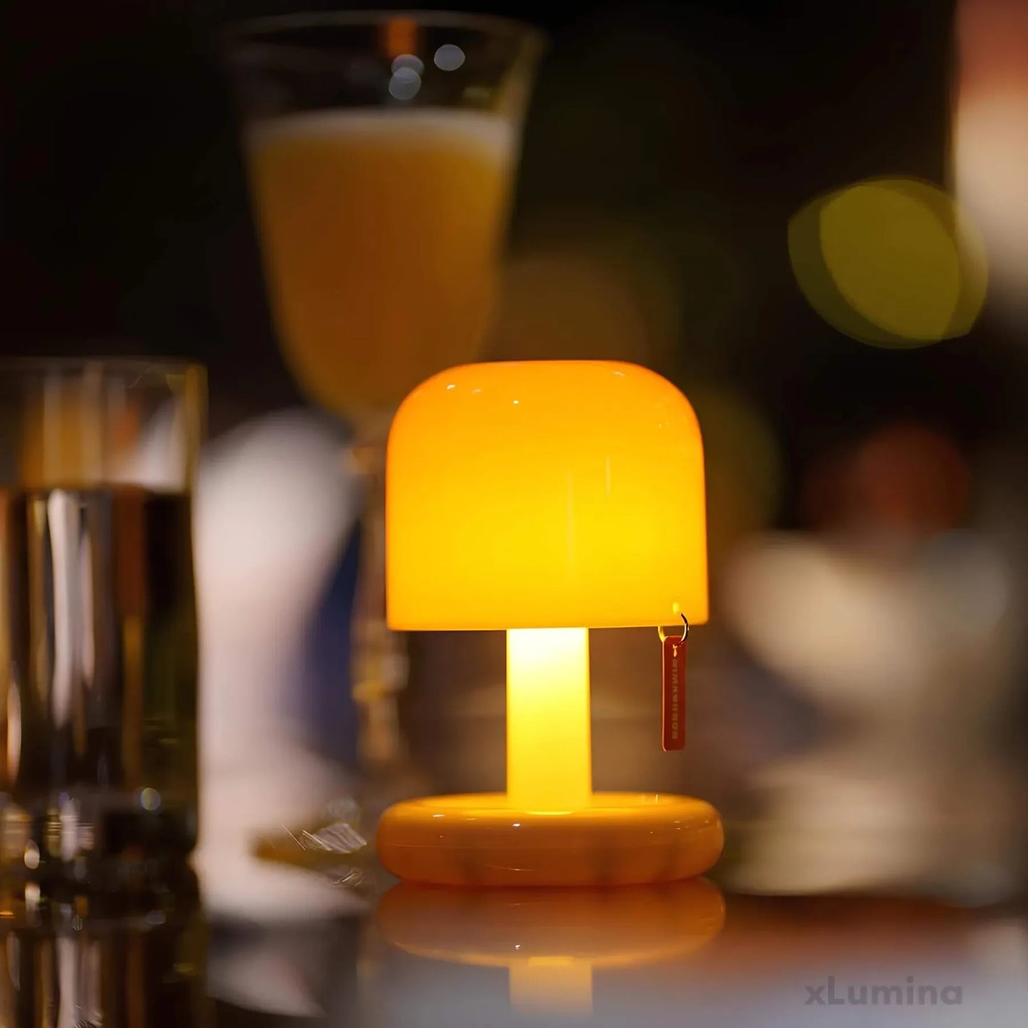 Warm Glow Bedside Table Lamp