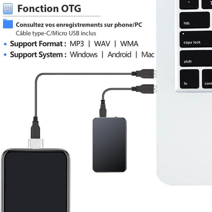 Compact Mini Digital Voice Recorder