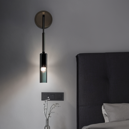 Simple Glass Wall Light Fixture