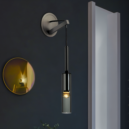 Simple Glass Wall Light Fixture