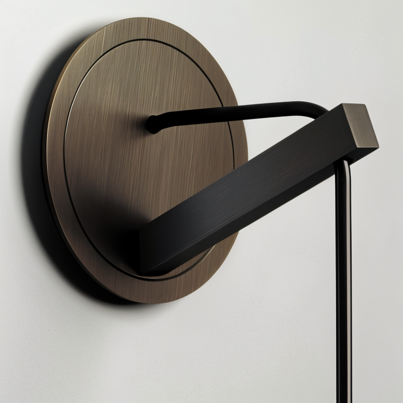 Simple Glass Wall Light Fixture