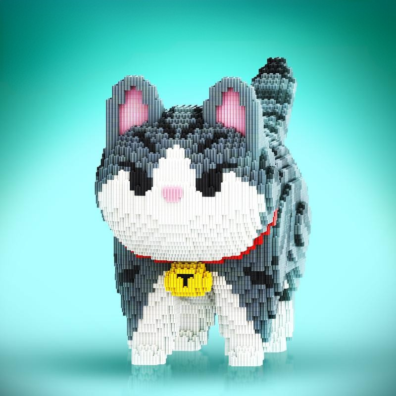 Large DIY Cat Building Kit Set - Fesara