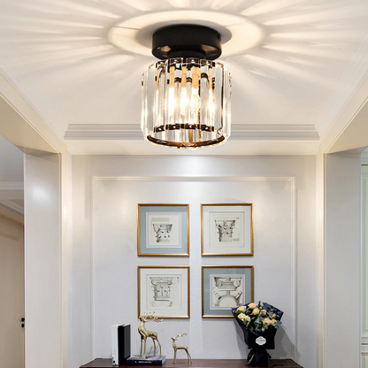 Luxurious Crystal Drop Ceiling Light
