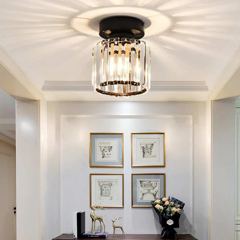 Luxurious Crystal Drop Ceiling Lamp