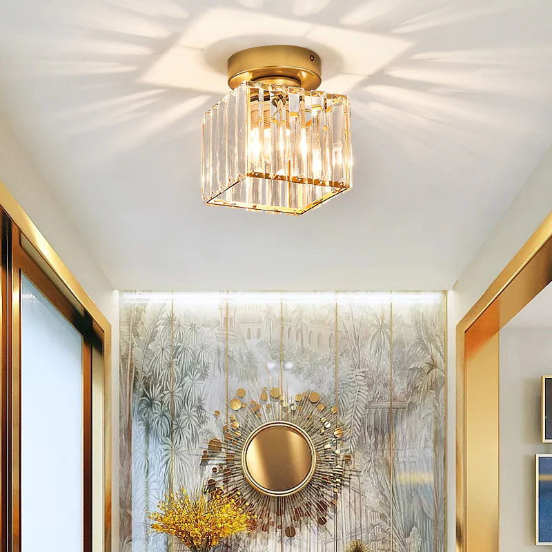 Luxurious Crystal Drop Ceiling Lamp