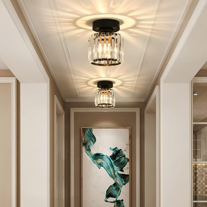 Luxurious Crystal Drop Ceiling Lamp