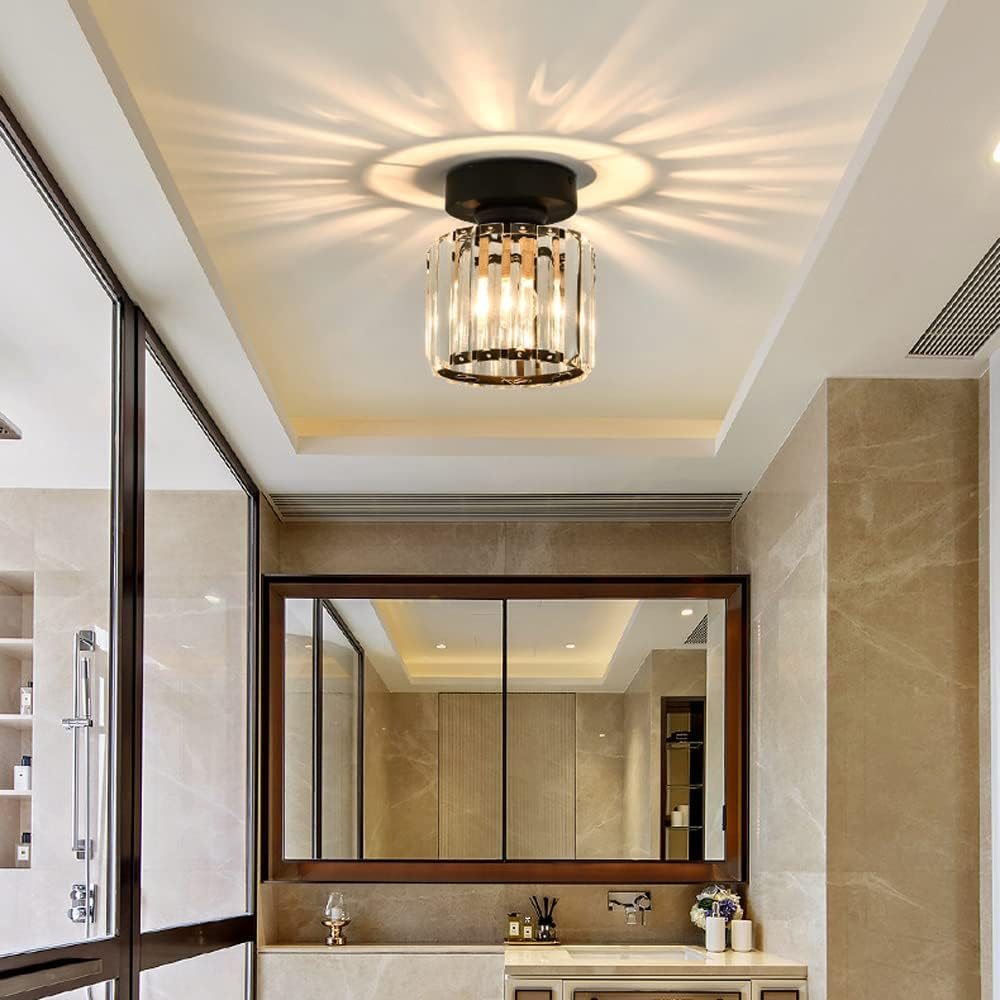 Luxurious Crystal Drop Ceiling Lamp