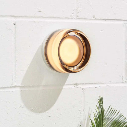 Contemporary Clear Glass Wall Lamp - Fesara