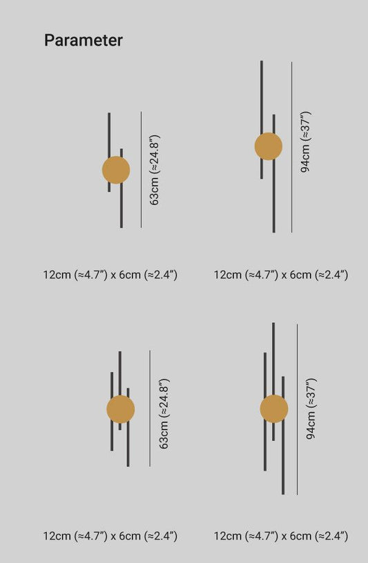 Edgy Urban LED Wall Lamp - LumoGlow - Fesara