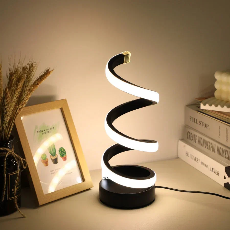Stylish Curved Office Desk Lamp