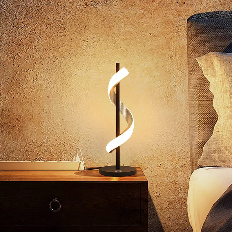 Stylish Black Table Light