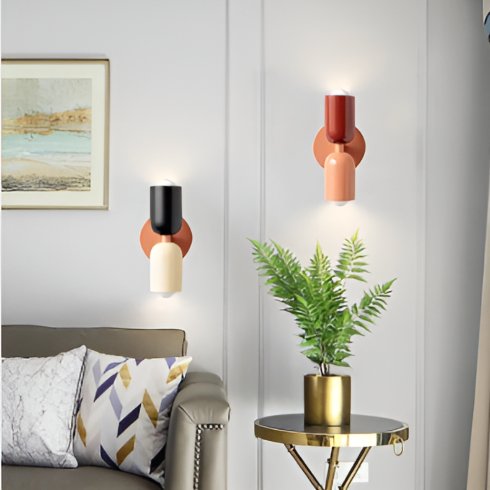 Modern Dual LED Wall Light Fixture