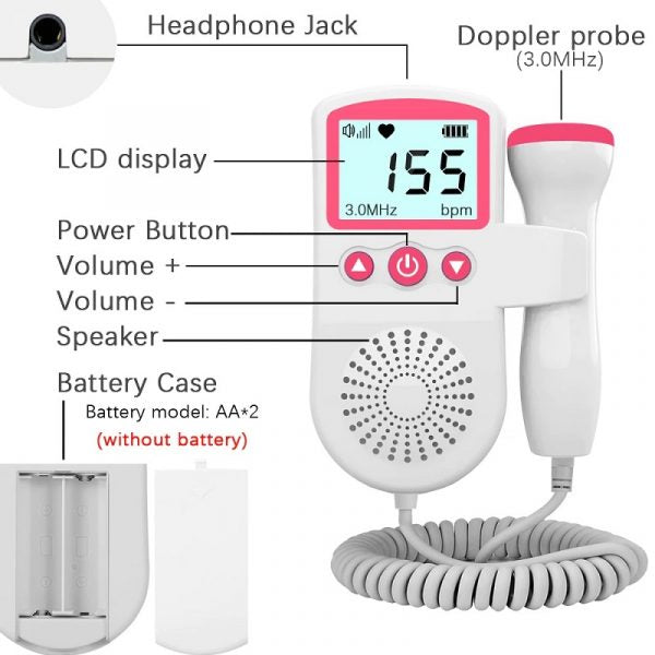 Reliable Baby Heart Rate Home Monitor System