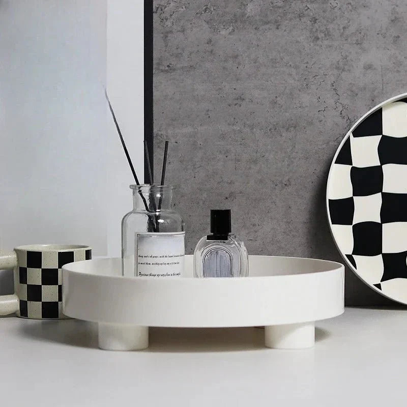Black and White Chess Board Storage Box