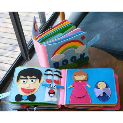 Learning Interactive Children's Montessori Book