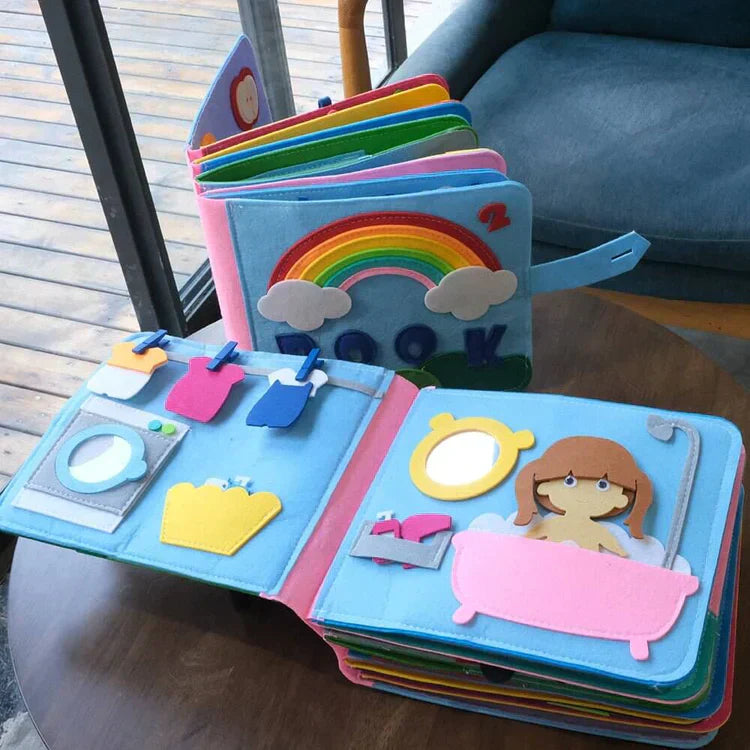 Educational Baby Play Board | Interactive 3D Learning Toy - Fesara