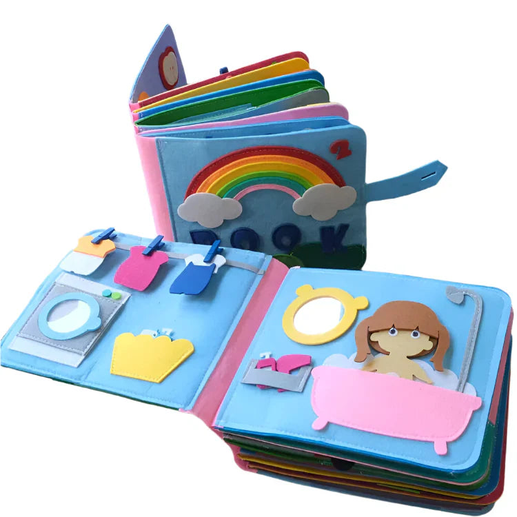 Fun Interactive Montessori Learning Book - Fesara