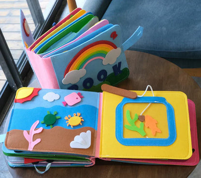 Fun Interactive Montessori Learning Book