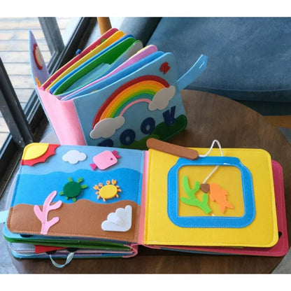 Learning Interactive Children's Montessori Book