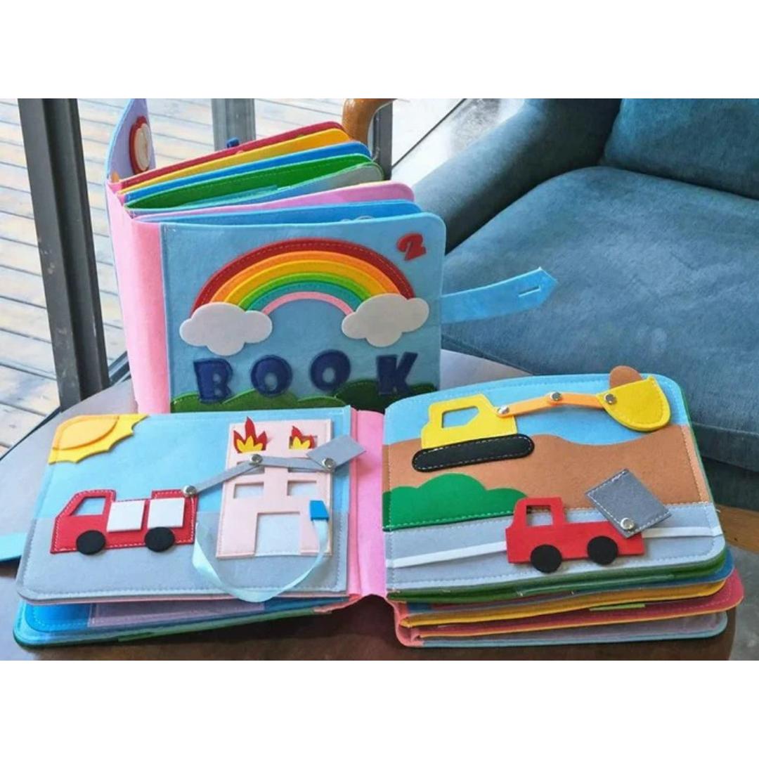 Learning Interactive Children's Montessori Book