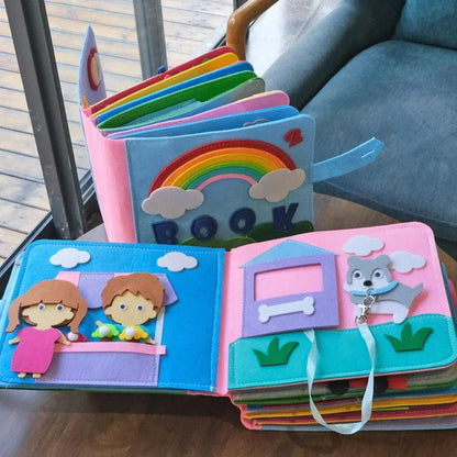 Learning Interactive Children's Montessori Book